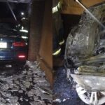 Se incendia un BMW en vivienda en la colonia Del Parque
